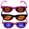 2015 newest popular amazing plastic diffraction ave party glasses